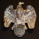Silver Bird Brooch