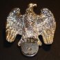 Silver Bird Brooch