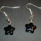 Black Star Power Earrings