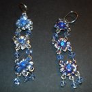 Blue Flower Earrings