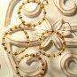 Earth Circle Dangle Earrings
