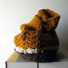 the super chub bag in butterscotch, fisherman, and barley.