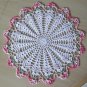 14" Spring Blooms doily