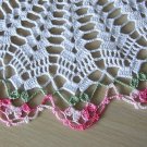 14" Spring Blooms doily