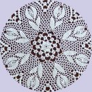 19" Field of Tulips doily