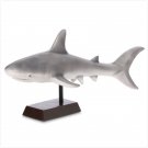 CERAMIC GREY SHARK FIGURINE---Item #: 37495