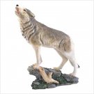 HOWLING WOLF FIGURINE---Item #: 39350