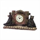 WOODSY BEAR DESK CLOCK---Item #: 34614