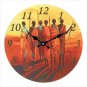 MASAI HUNTERS WALL CLOCK---Item #: 39154