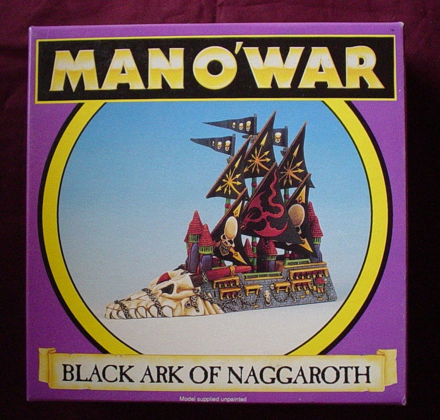 Games Workshop Man O' War Dark Elf Black Ark of Naggaroth SW