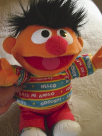 talking ernie doll from sesame street