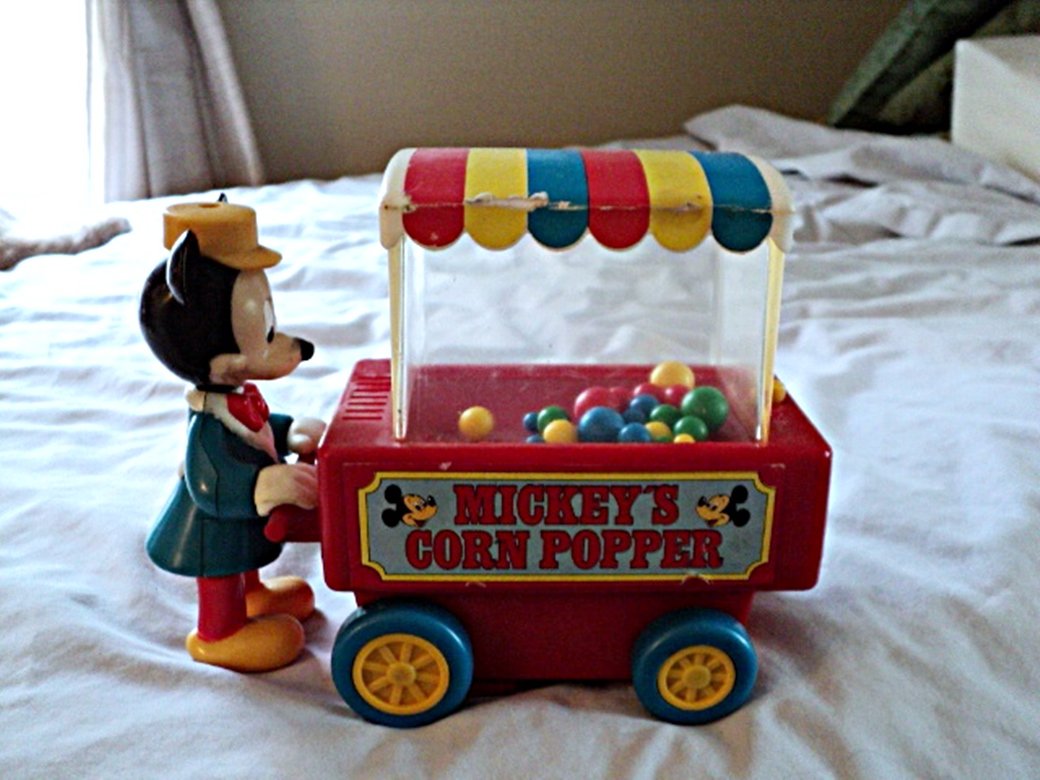 mickey mouse push pop