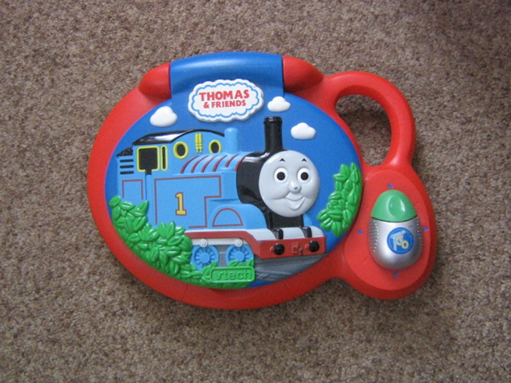 VTech Thomas & Friends Train Childs Learning Laptop Educational Toy ...