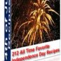4th of July recipes-Impress your Family-eBook on CD!