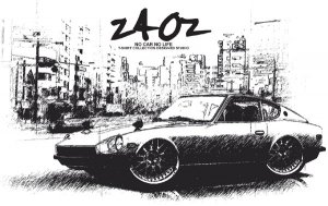 DATSUN 240z Draw Car Tees
