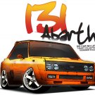 Fiat 131 Drawing Car Tees