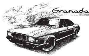 Ford granada Classic Car Tees