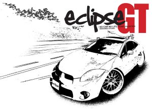 Mitsubishi Eclipse GT 2 Car Tees