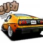 Toyota Celica RA28 BackSide black Bumper Car Tees