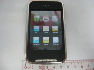 Free shipped - 16GB 2.8" TOUCH SCREEN MP3 MP4 PMP PLAYER