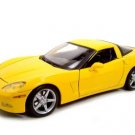 2005 CHEVROLET CORVETTE C6 COUPE YELLOW 1:18 MODEL