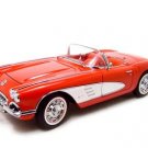 1959 CHEVROLET CORVETTE RED 1:18 AUTO ART DIECAST MODEL