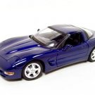 CHEVROLET CORVETTE C5 COUPE BLUE 1:18 DIECAST MODEL BURAGO