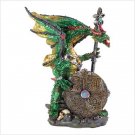ARMORED DRAGON STATUE