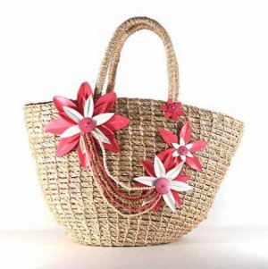 Aruba - Flower Applique in Pink