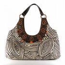 Gypsy - Large Tote Bag w/ Flat Leather Handle