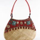 Tiki - Hobo Bag w/ Leather Tubing Handle