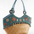Tiki - Hobo Bag w/ Leather Tubing Handle
