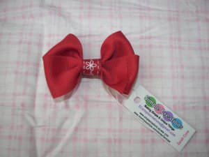 A94- Red Boutique Bow