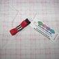 C09- Red & Black Simple Clip