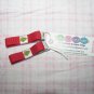 B84- Christmas Red  Simple Clip Set