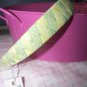 B17- Yellow and Grenn Polkadot Woven Headband