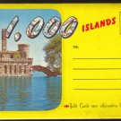 1000 ISLANDS NEW YORK 1950s SOUVENIR POSTCARD FOLDER 1000 ISLANDS NEW YORK 1950s SOUVENIR POSTCARD FOLDER