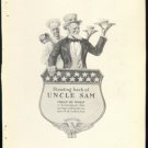 ORIGINAL 1918 CREAM OF WHEAT AD FEATURING UNCLE SAM & RASTUS + OLD DUTCH CLEANSER AD ORIGINAL 1918 CREAM OF WHEAT AD FEATURING UNCLE SAM & RASTUS + OLD DUTCH CLEANSER AD