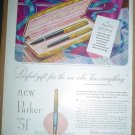 ORIGINAL 1949 PARKER PEN FULL PAGE AD ORIGINAL 1949 PARKER PEN FULL PAGE AD