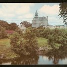 ca 1960 St Francis Xavier Church and Grounds Nashua New Hampshire Chrome Postcard 680