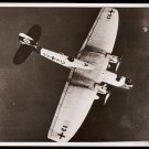 1937 AP WIRE PHOTO OF GERMAN TWIN ENGINE BOMBER 1937 AP WIRE PHOTO OF GERMAN TWIN ENGINE BOMBER