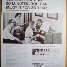 1958 FULL PAGE AD HAMMOND CHORD ORGAN YOU CAN PLAY IT IN 30 MINUTES + REGIMEN-TABLETS NO-DIET 1958 FULL PAGE AD HAMMOND CHORD ORGAN YOU CAN PLAY IT IN 30 MINUTES + REGIMEN-TABLETS NO-DIET