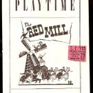 1947 PLAYBILL THE RED MILL SHUBERT THEATRE BOSTON JACK ALBERTSON + TICKET STUB