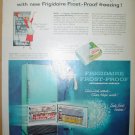 1958 FULL PAGE AD FRIGIDAIRE FROST-PROOF NEVER FROST TO DEFROST 1958 FULL PAGE AD FRIGIDAIRE FROST-PROOF NEVER FROST TO DEFROST