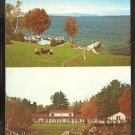 Ca 1960 ESTATE MOTEL & COTTAGES GILFORD NEW HAMPSHIRE LAKE WINNIPESAUKEE 780