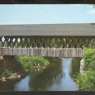 ANDOVER NEW HAMPSHIRE LATTICE CONSTRUCTION COVERED BRIDGE 812