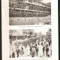 BRITISH TROOPS MARCHING IN DURBAN ON PACKED TROOPSHIP +