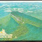 SPLENDID BIRDS EYE VIEW OF MASSANUTTEN VILLAGE McGAHEYSVILLE VIRGINIA SHENANDOAH VALLEY 900
