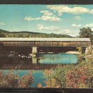 BLAIR COVERED BRIDGE PEMIGEWASSETT RIVER CAMPTON NEW HAMPSHIRE 911