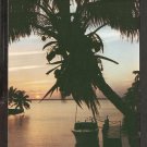 LOVELY SUNSET DOCK BOAT PALM TREES MADEIRA BEACH FLORIDA POSTCARD 910 LOVELY SUNSET DOCK BOAT PALM TREES MADEIRA BEACH FLORIDA POSTCARD 910